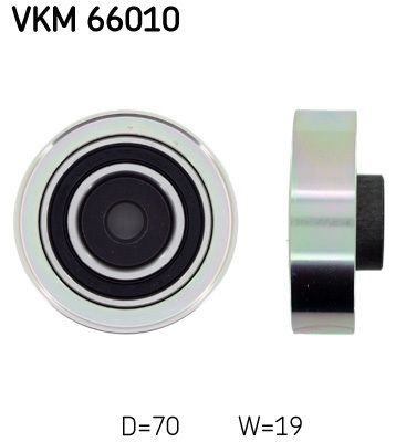 Rolka prowadząca pasek wieloklinowy VKM 66010 SKF